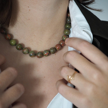 Collana Nodini Unakite