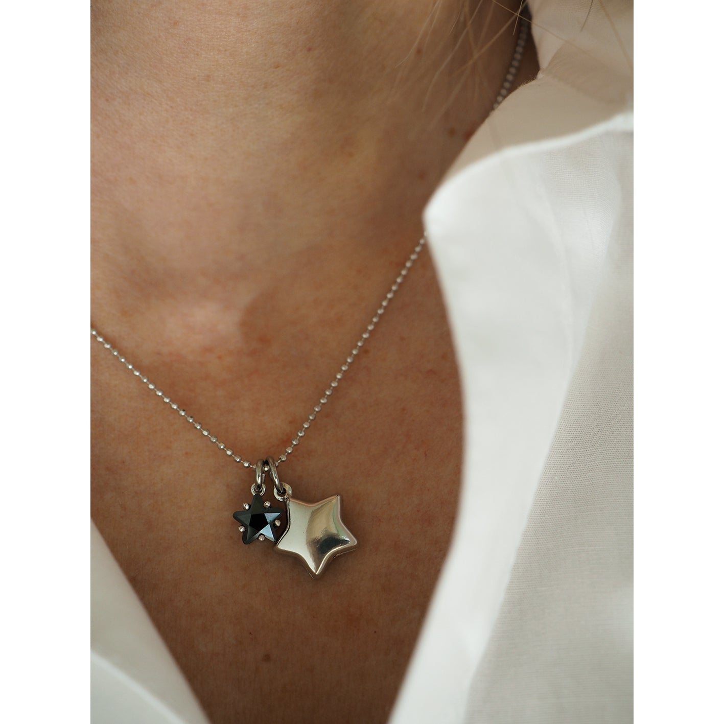 Charm Stella zircone Silver